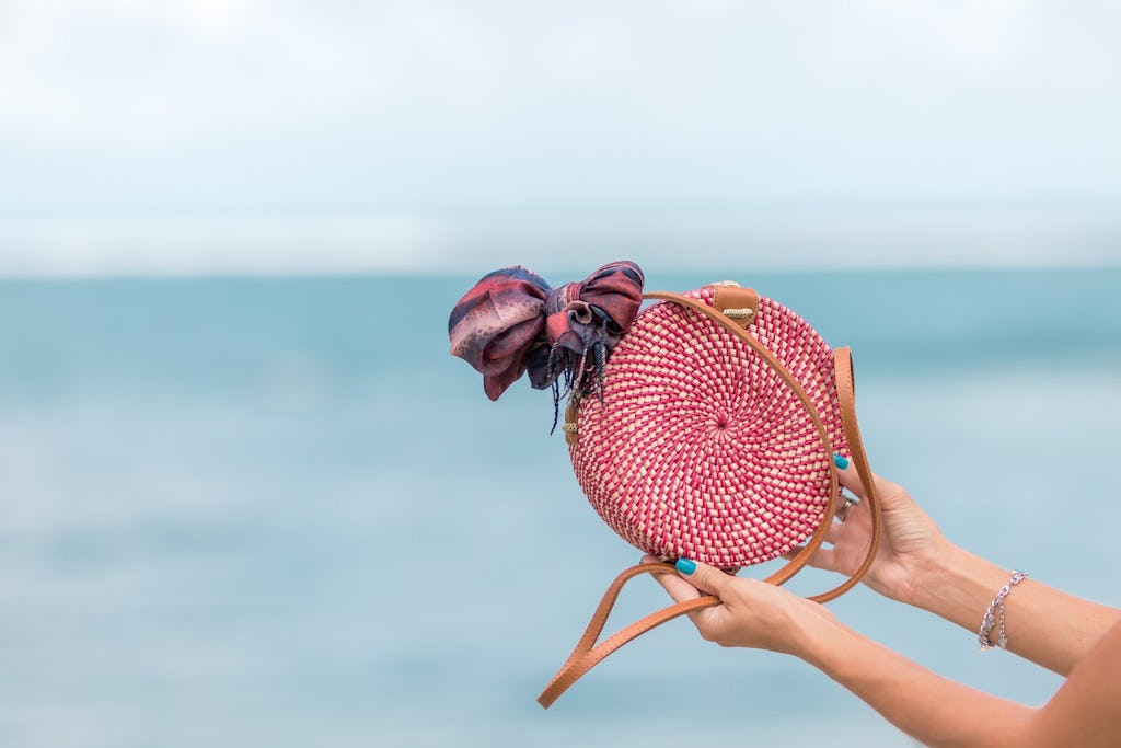 Catkin Rattan Bag